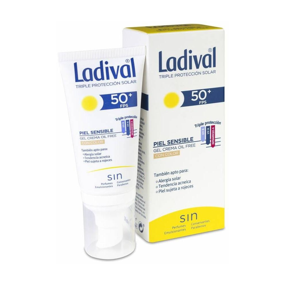 Ladival® Piel Sensibles O Alérgicas Spf50+ Gel Crema Con Color 50Ml