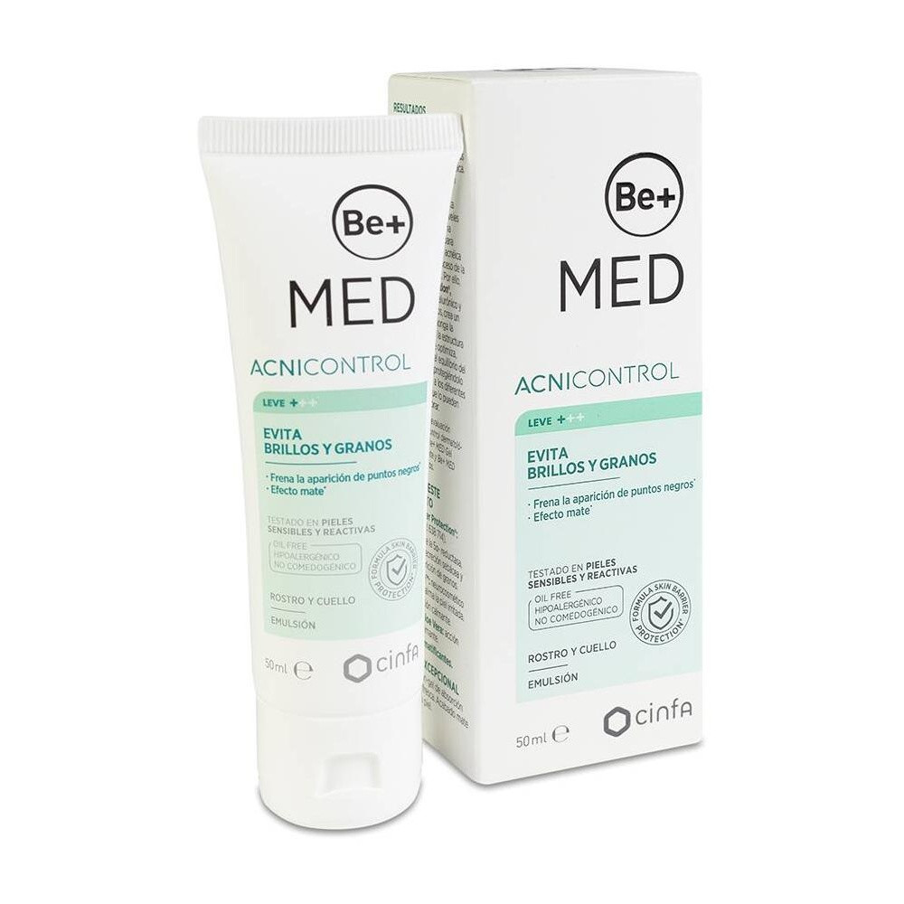 Be+ Emulsión Reguladora Matificante, 50 Ml