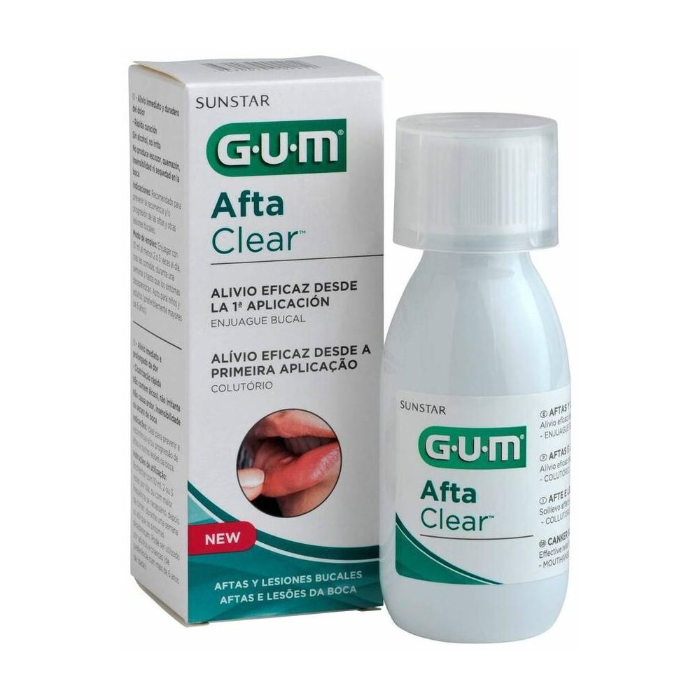 Gum Afta Clear Colutorio, 120 Ml