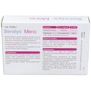 Serelys Meno, 30 Cápsulas