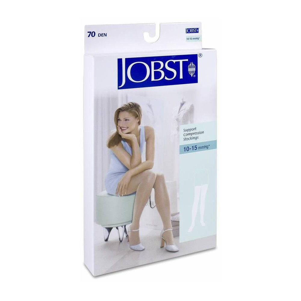 Jobst Media Larga Blonda 70Den Negro Talla 2 1 Par