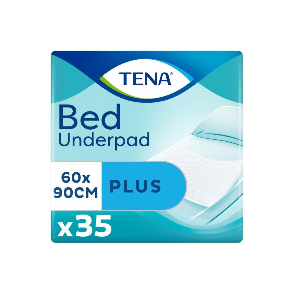 Tena Bed Plus Empapador 60 X 90 Cm, 35 Uds