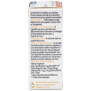 Pileje D3 Biane Gotas, 20 Ml