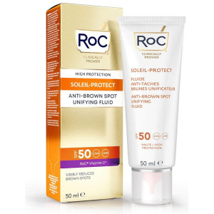 Roc Soleil Protect Fluido Unificante Anti-Manchas Spf 50+, 50 Ml
