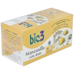 Bie3 Infusión Manzanilla Con Anís 25 Filtros