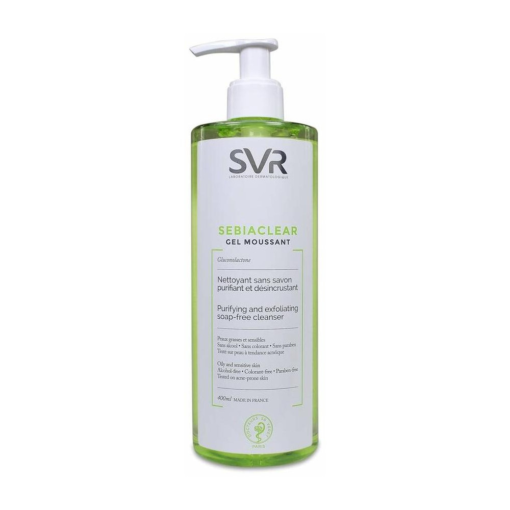 Svr Sebiaclear Gel Moussant Gel Limpiador Anti-Imperfecciones 400Ml