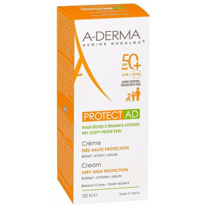 A-Derma Protect Ad Crema Piel Atópica Spf 50+, 150 Ml