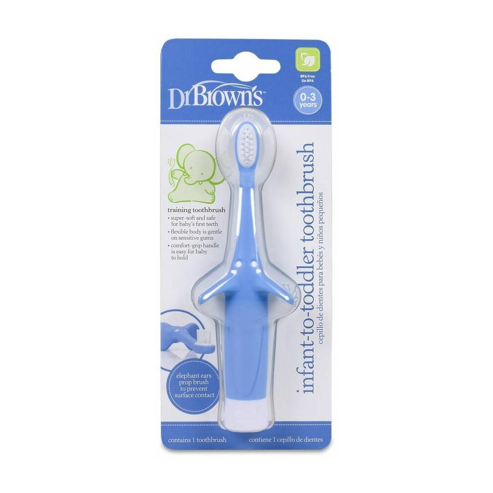 Dr.Brown'S Cepillo De Dientes Azul 0-3 Años