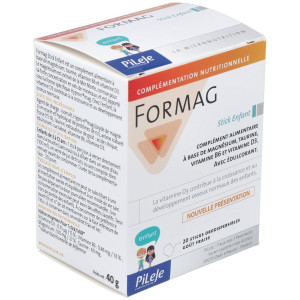 Pileje Formag Infantil Sabor Fresa 20 Stick