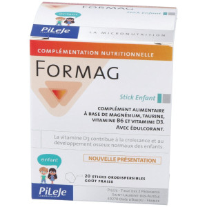 Pileje Formag Infantil Sabor Fresa 20 Stick