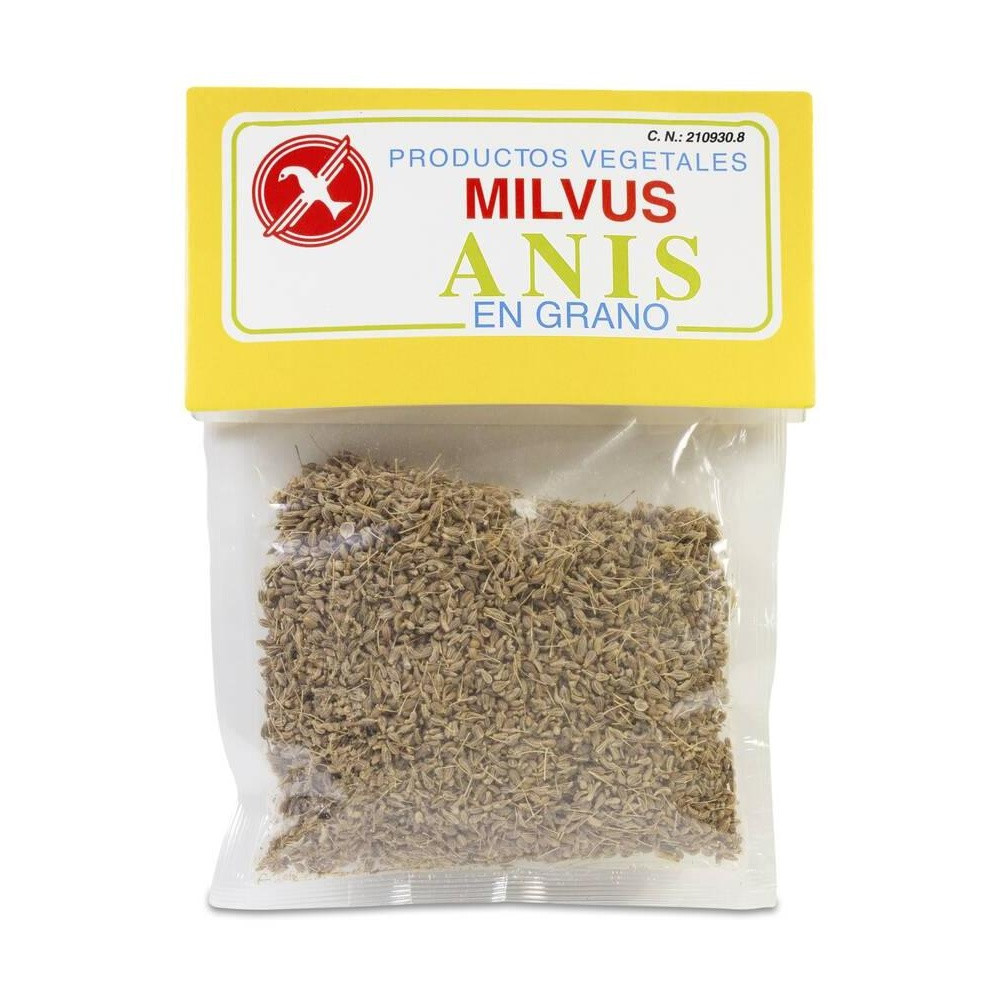 Milvus Anis Verde Tisana 42 Gramos