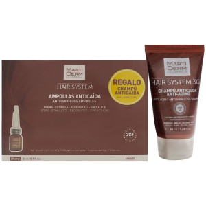 Martiderm Hair System Tratamiento Anticaída 28 Ampollas