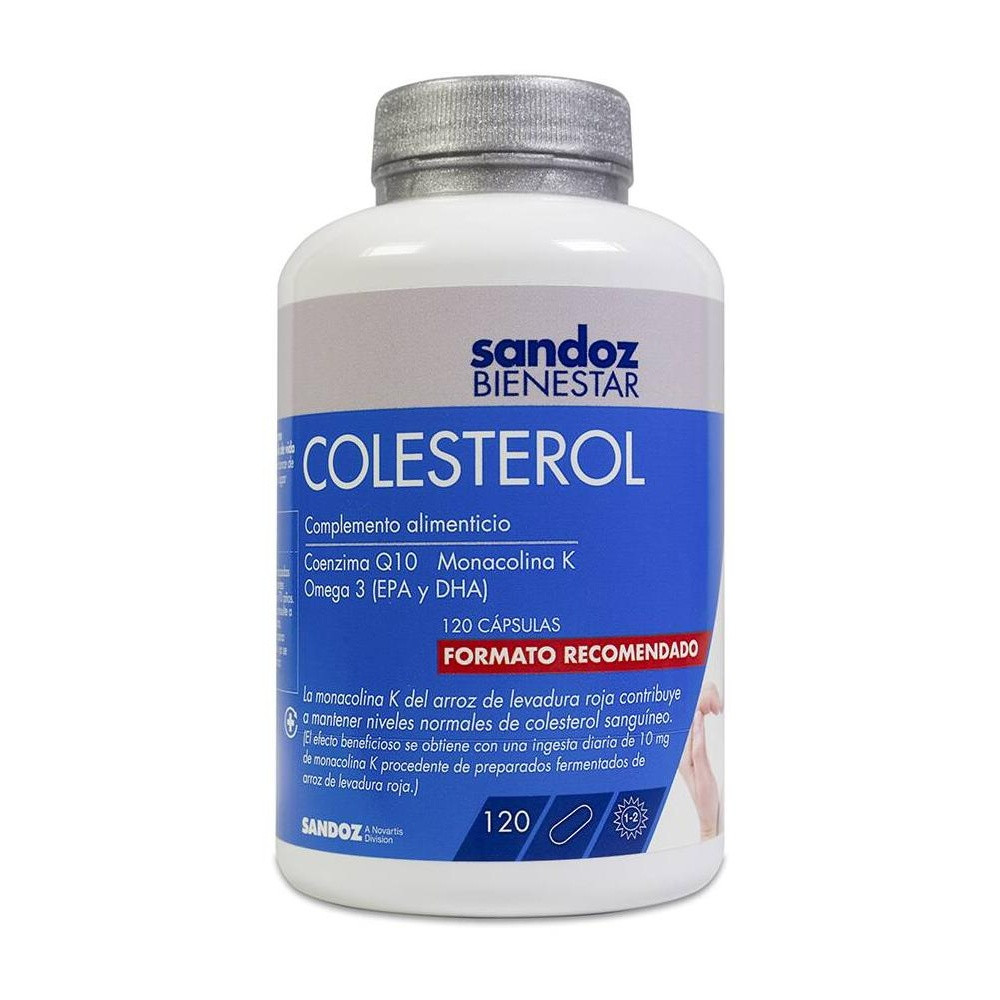 Sandoz Bienestar Colesterol Bote 120 Cápsulas