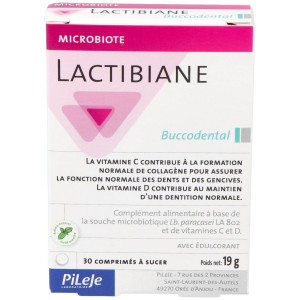 Pileje Lactibiane Bucodental 30 Comprimidos Para Chupar