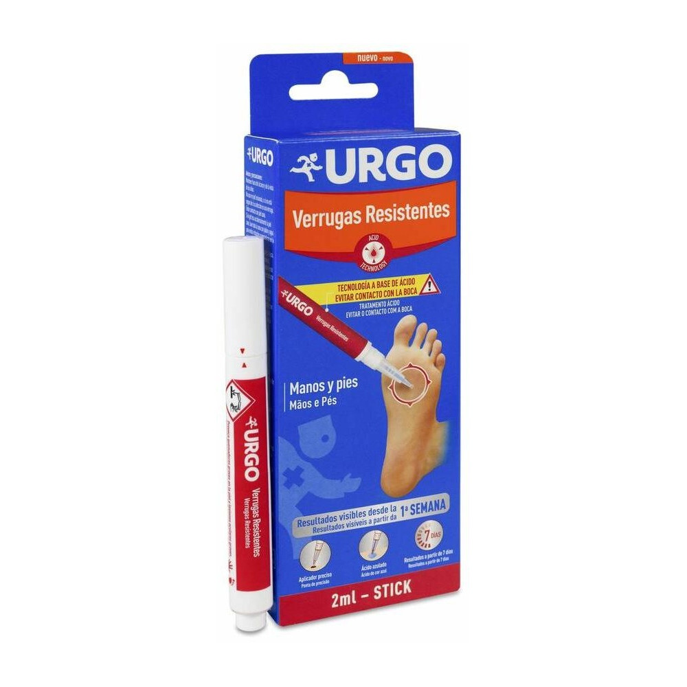 Urgo Verrugas Resistentes Manos Y Pies Stick 2Ml 2