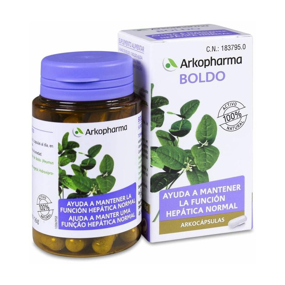 Arkopharma Arkocápsulas Boldo, 48 Cápsulas 2