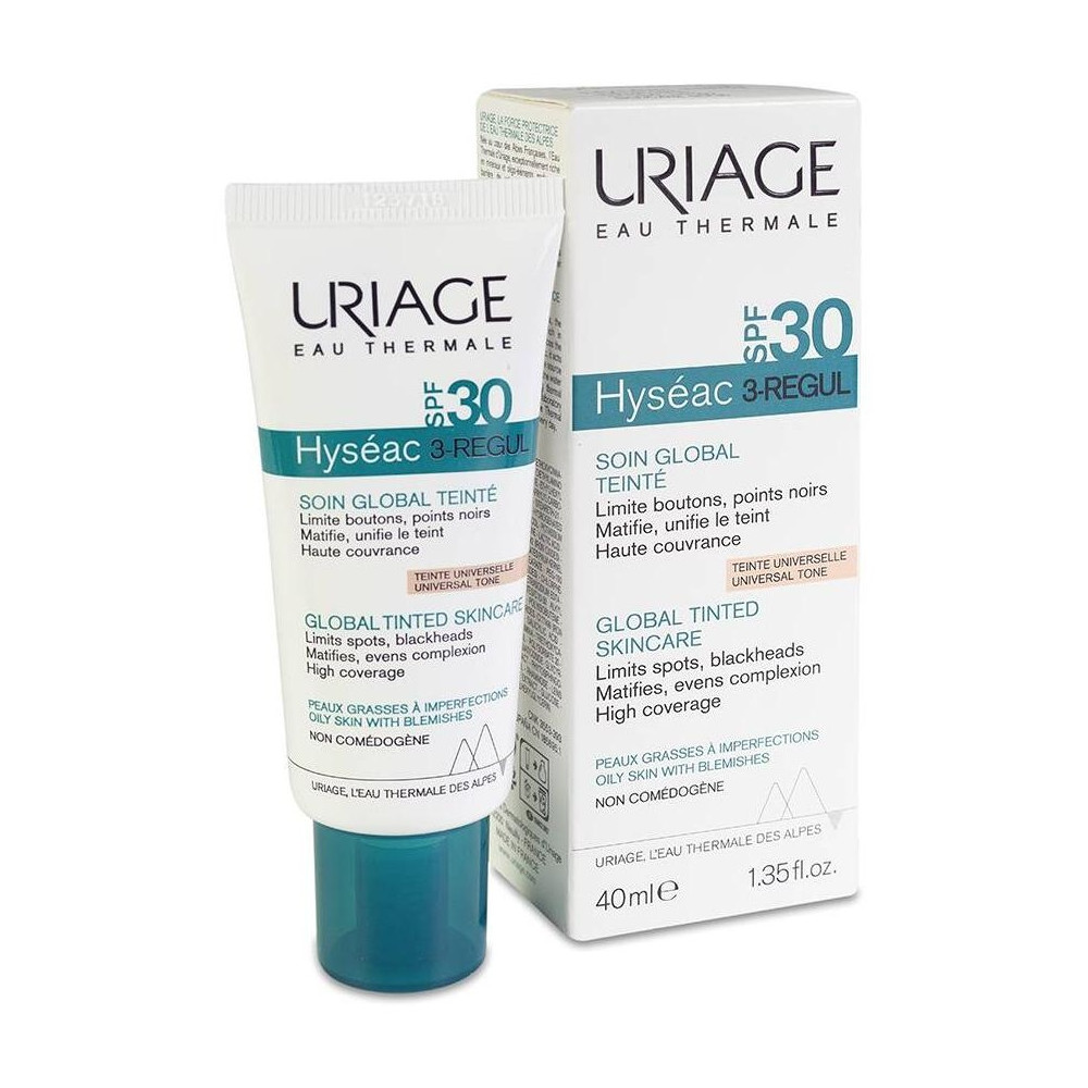 Hyséac 3-Regul Cuidado Global Triple Acción Con Color Spf50+ 40 Ml