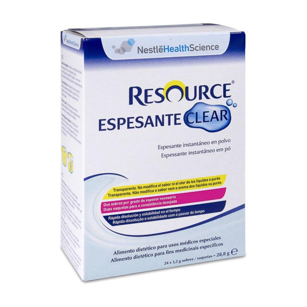 Resource Espesante Clear 24 Sobres Neutro
