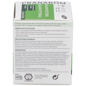 Pranarôm Aromaforce Bálsamo Pectoral Bio 80Ml