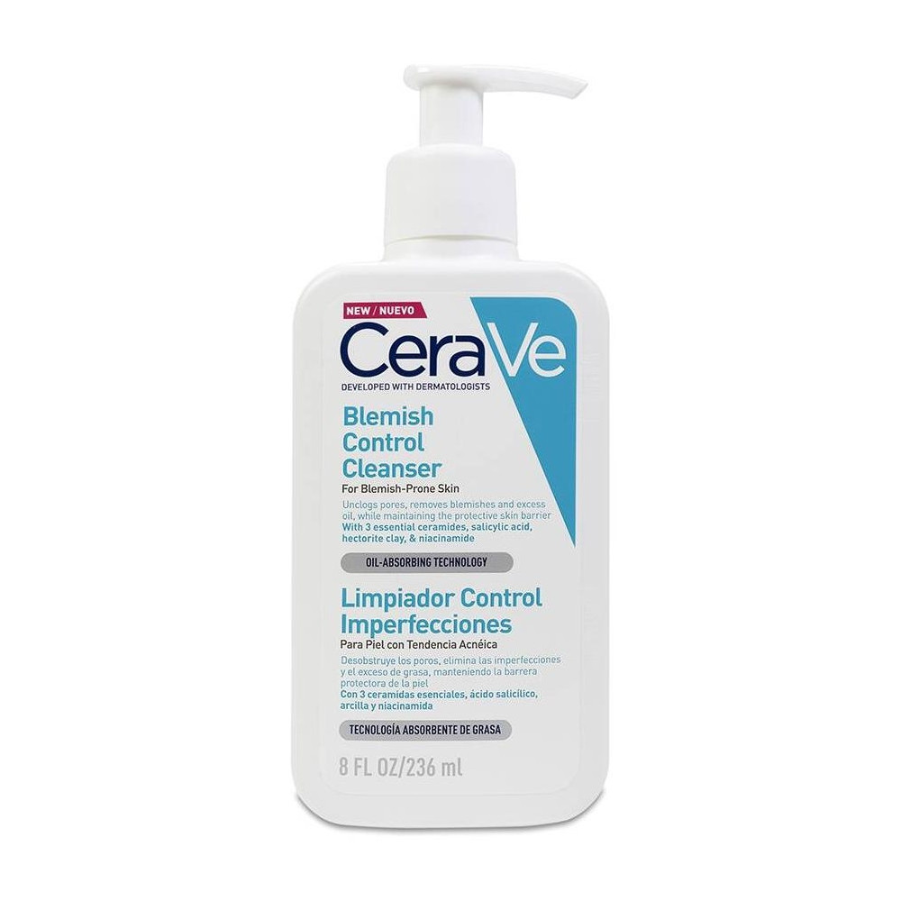 Cerave Limpiador Control Imperfecciones, 236 Ml