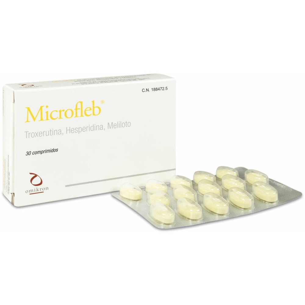 Omikron Microfleb, 30 Comprimidos