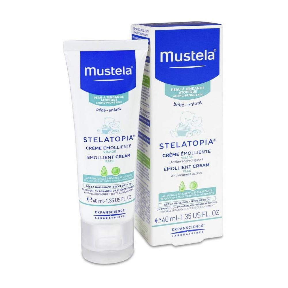 Stelatopia Crema Facial Emoliente Bebe-Niño 40Ml.
