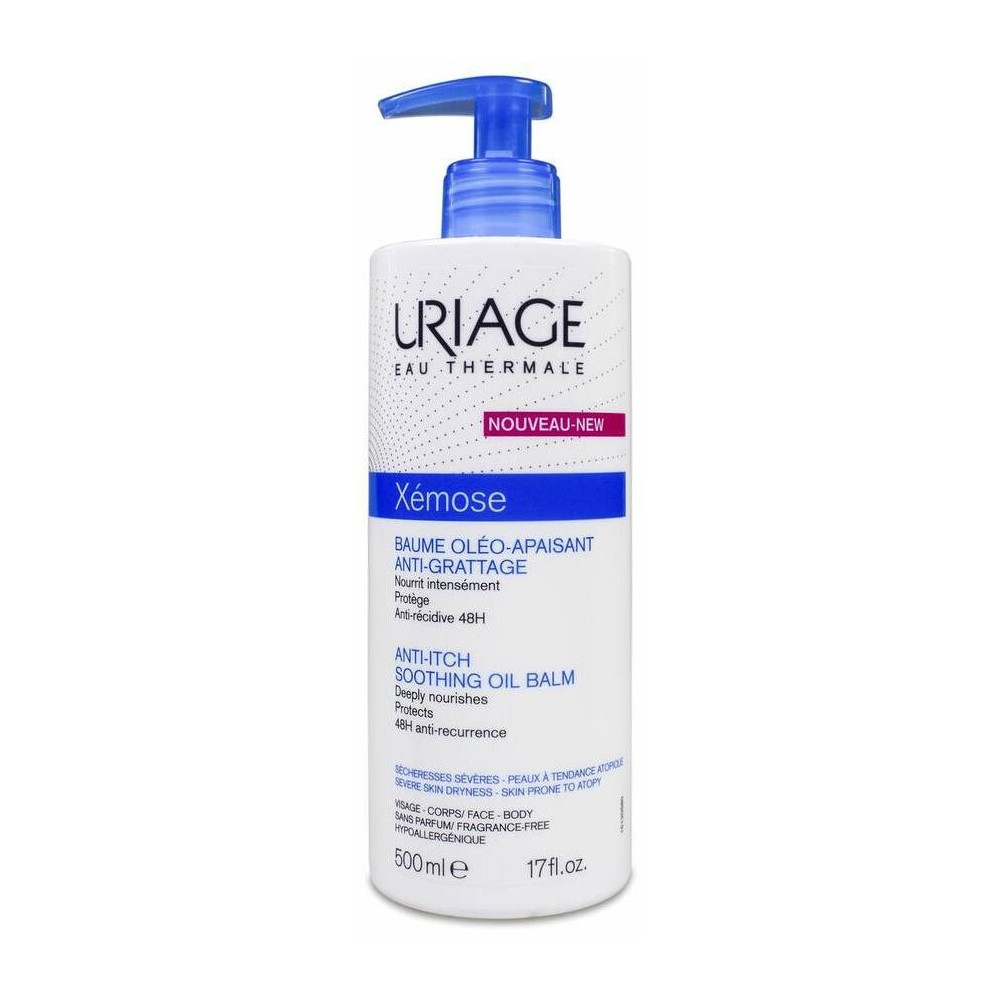 Uriage Xemose Crema Corporal Anti-Picor Para La Piel Seca Con Tendencia Al Eczema Atópico 500 Ml