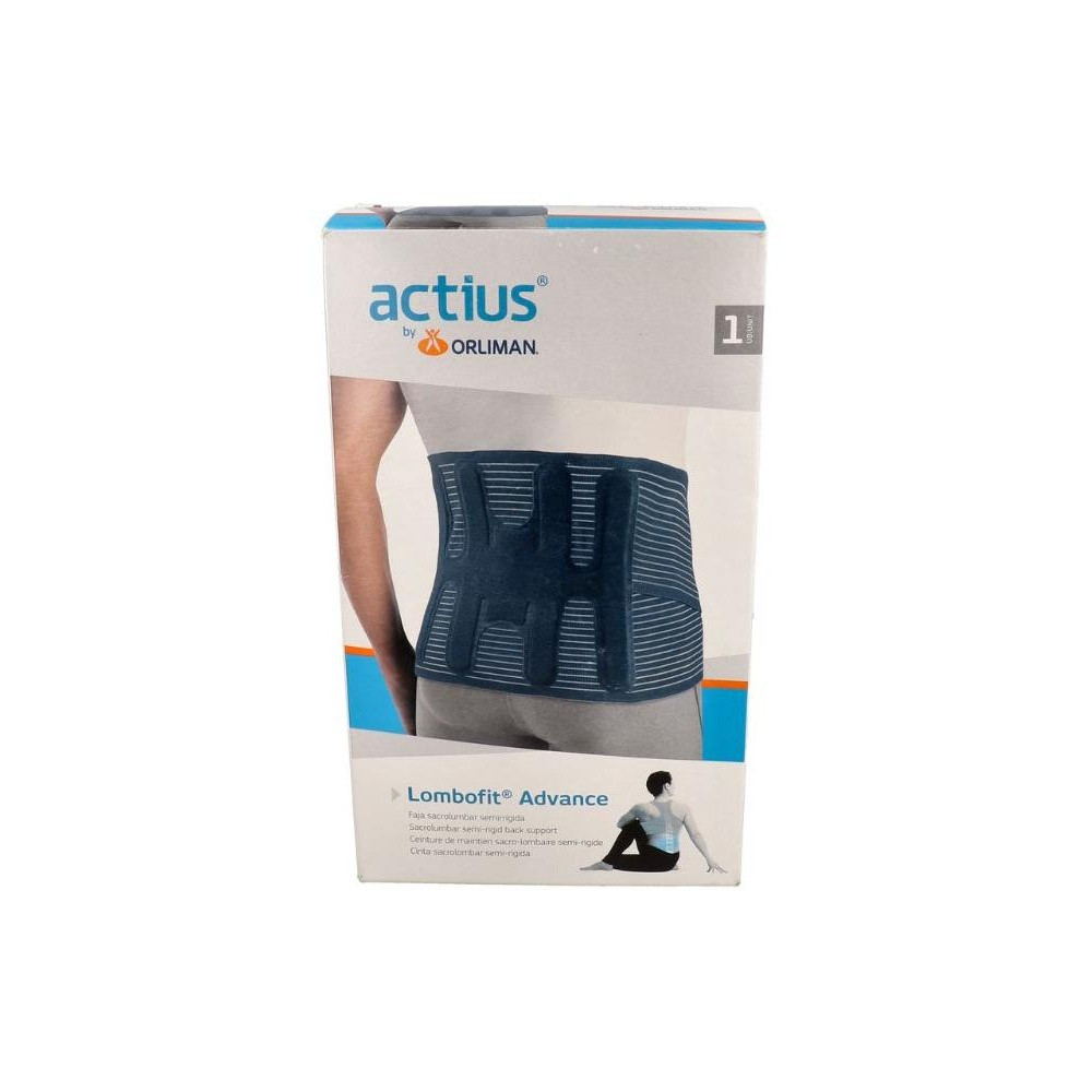 Orliman Actius Faja Sacrolumbar Gris Talla 5 Ace611, 1 Unidad