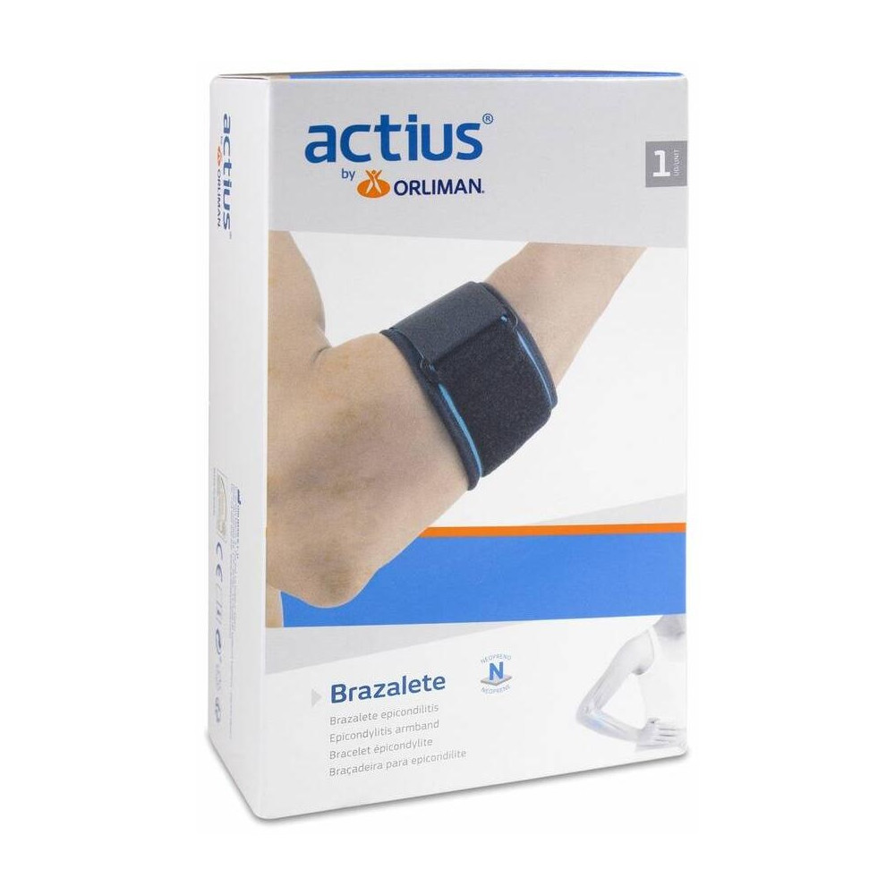 Actius Brazalete Epicondilitis Neopreno Talla Única, 1 Ud