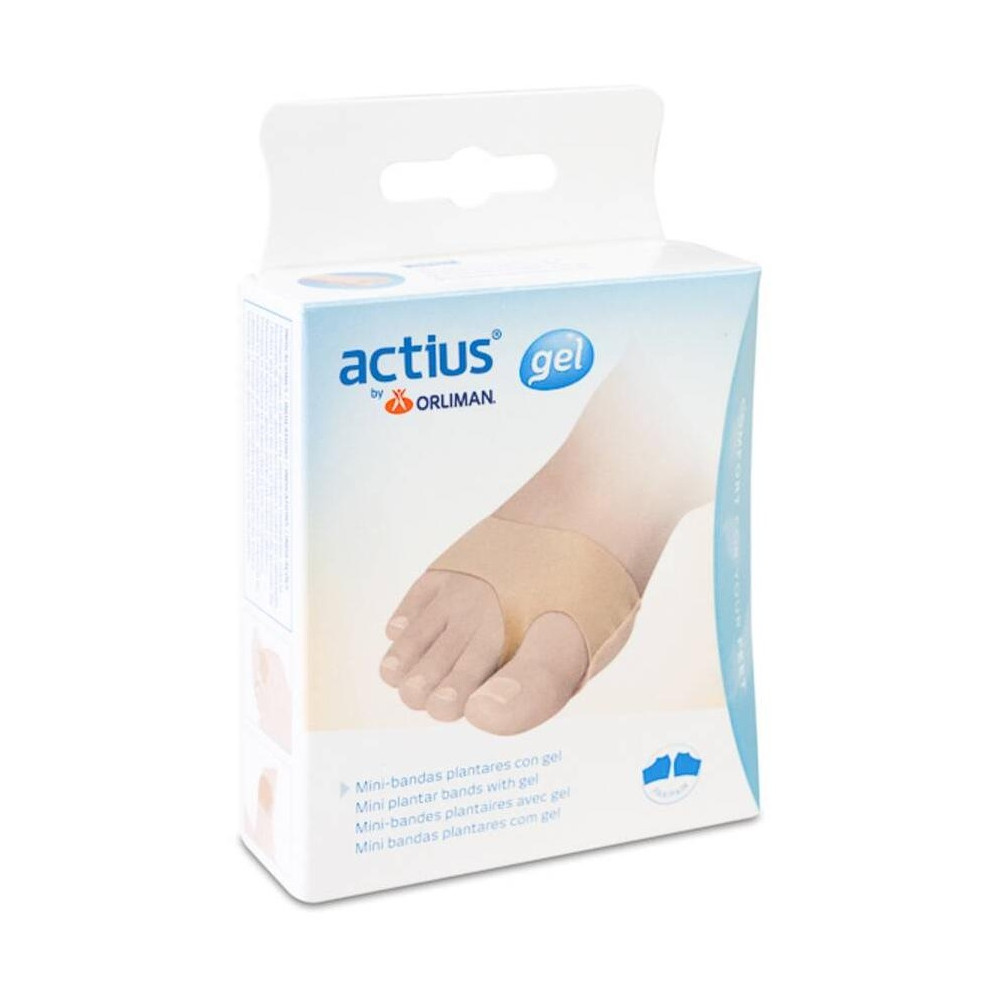 Orliman Actius Minibanda Plantar Gel Talla S Acp922 2 Unidades, 1 Caja