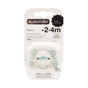 Suavinex Fusion Chupete Fisiológico Silicona 0 A 6 Meses, 2 Ud