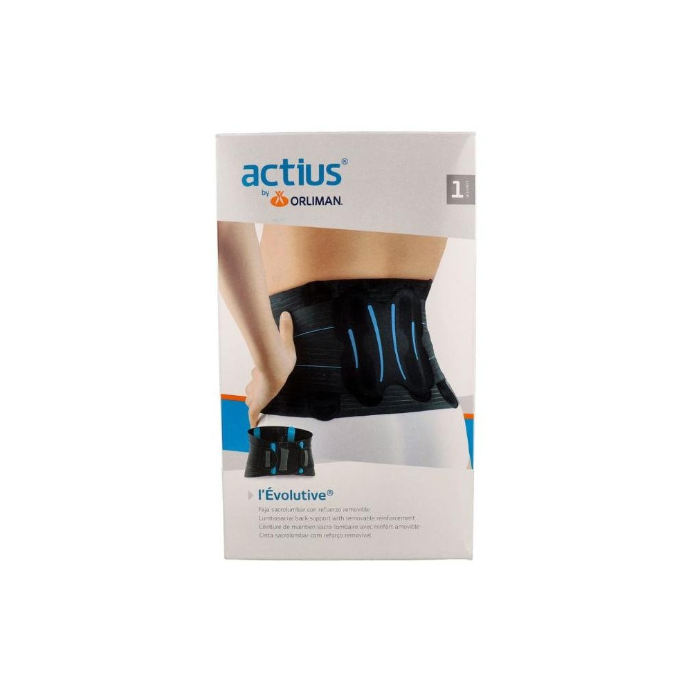 Orliman Actius Faja Sacro-Lumbar Con Refuerzo Talla 4 Ace609, 1 Unidad