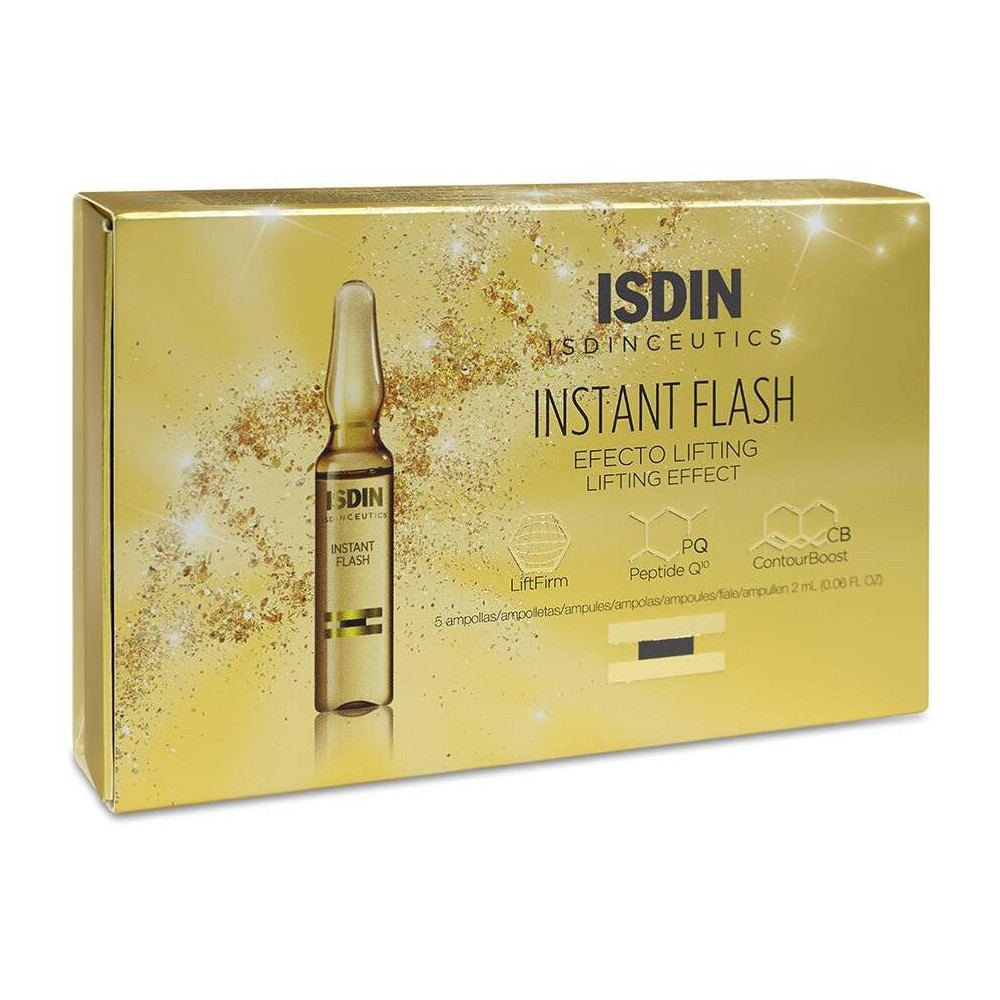 Isdinceutics Instant Flash Ampollas Efecto Lifting, 5 Ampollas