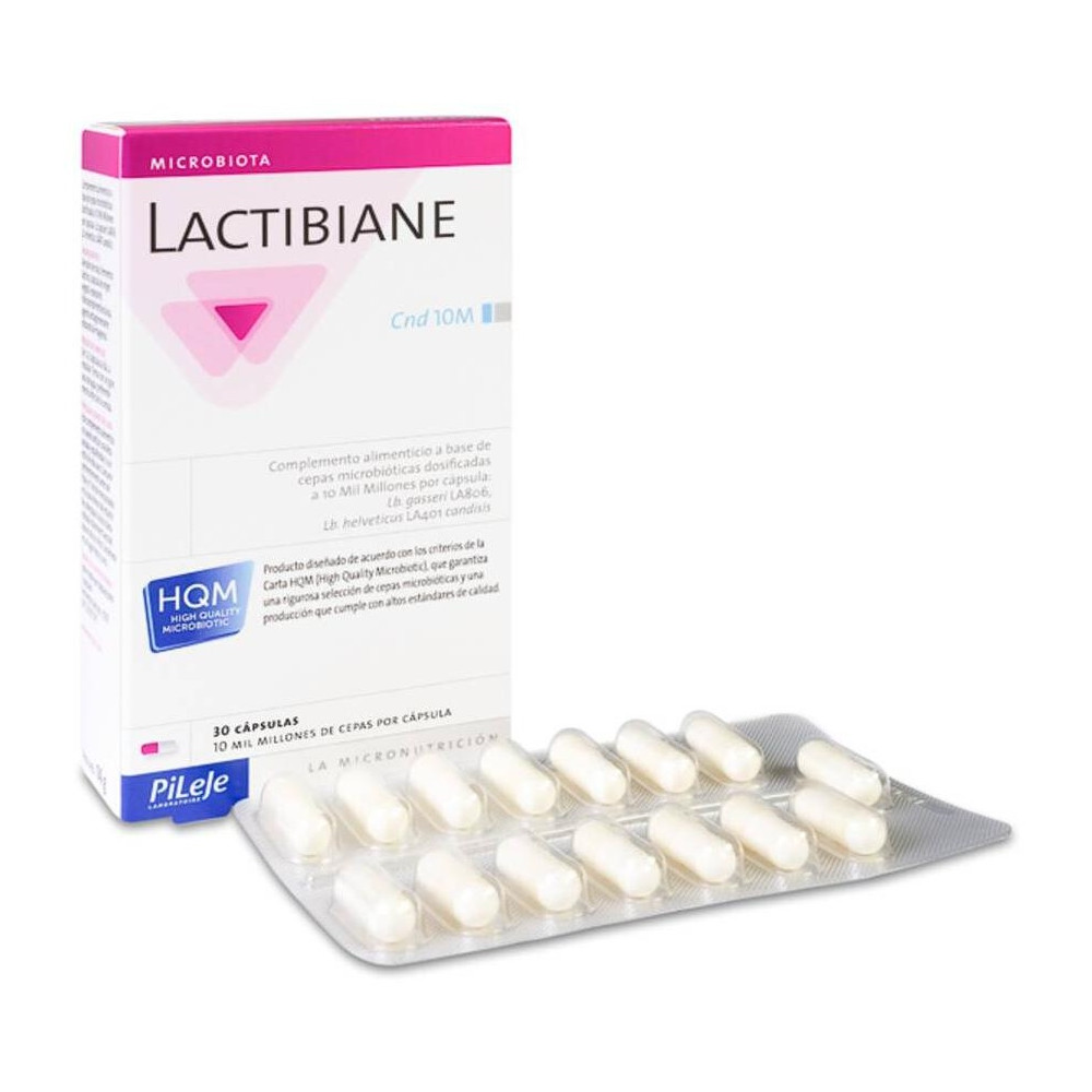 Pileje Lactibiane Cnd10M 30 Cápsulas