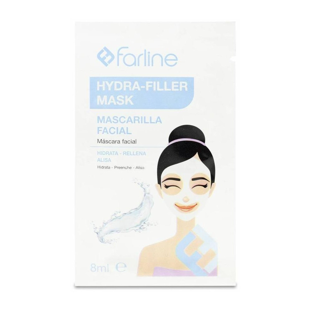 Farline Hydra-Filler Mask Mascarilla Facial, 10 Uds X 8 Ml