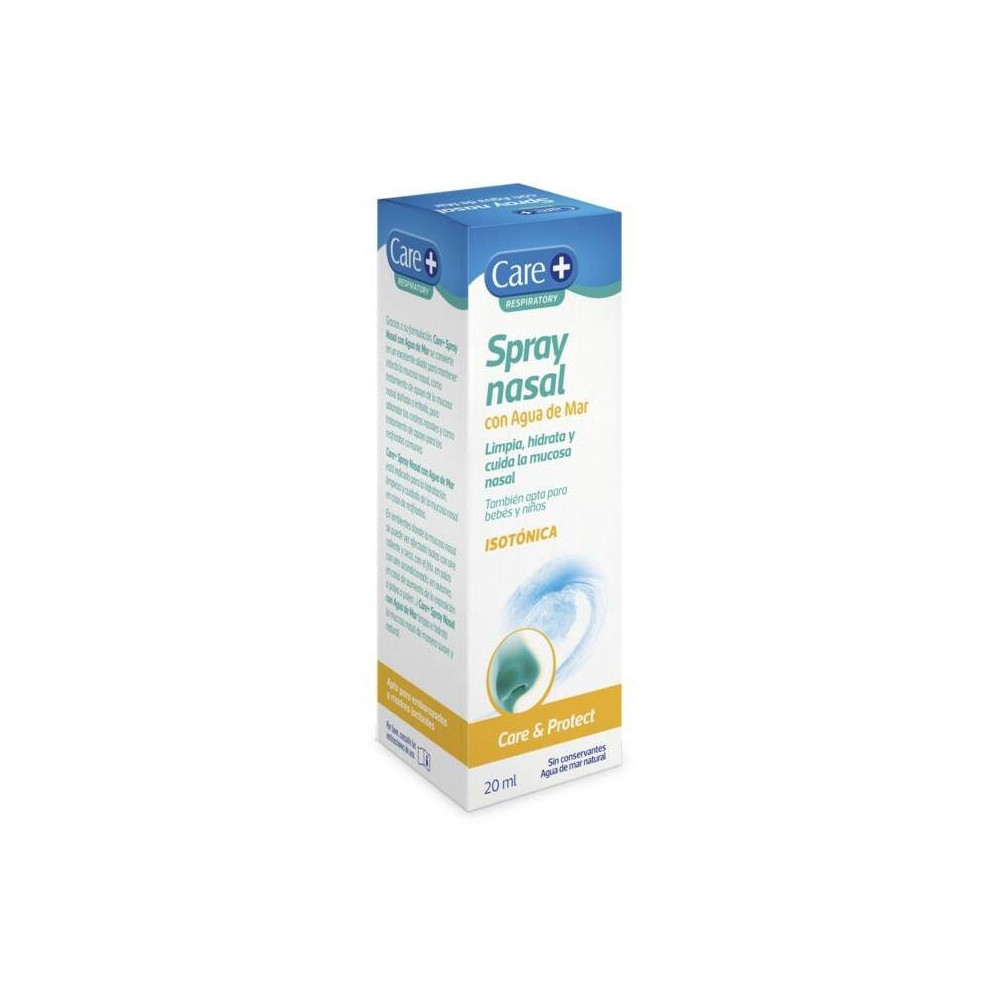Care+ Spray Nasal Con Agua De Mar, 20 Ml