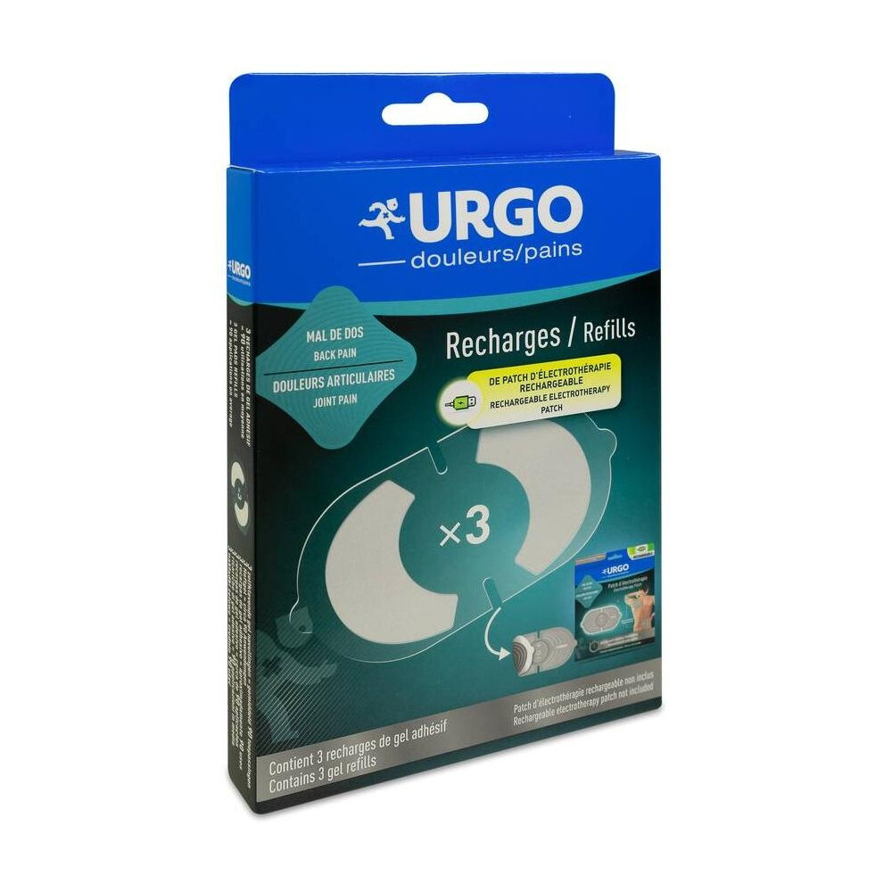 Urgo Recharges De Patchs D'Electrothrapie Boite De 3