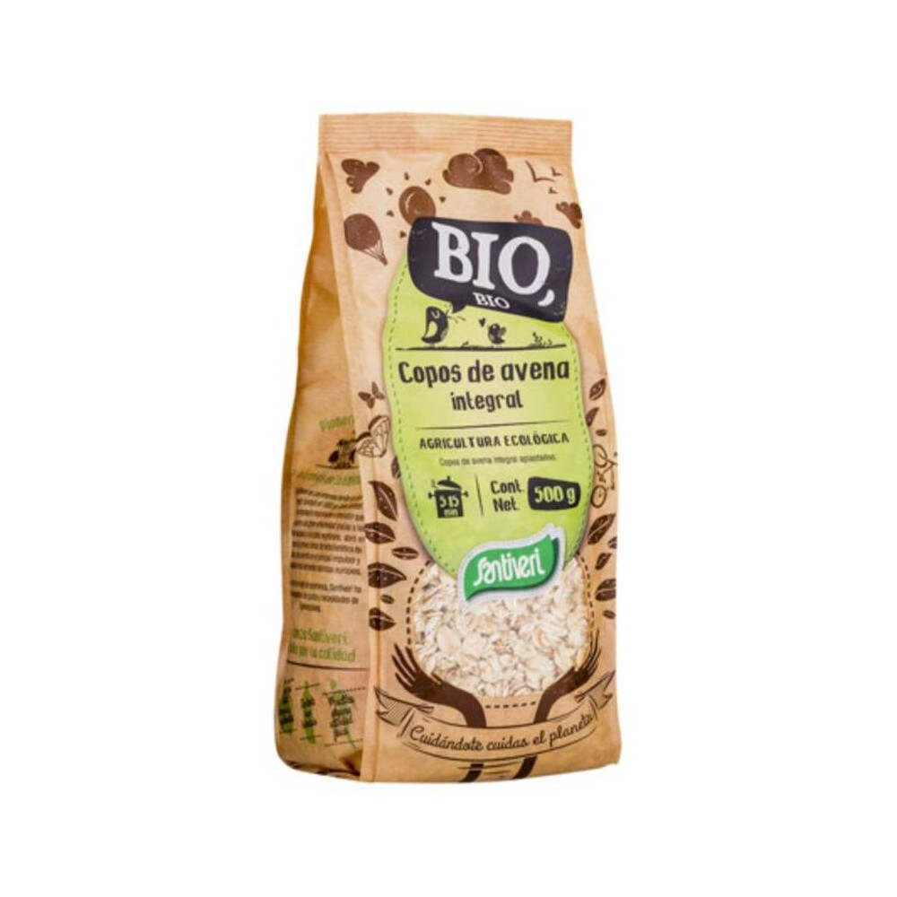 Santiveri Copos De Avena Integral Bio, 500 G