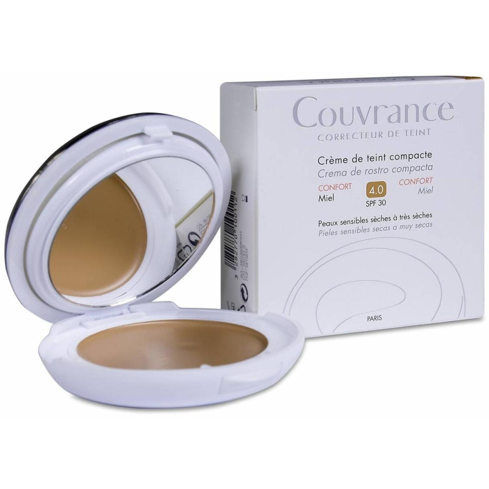 Couvrance Maquillaje Crema Compacta Confort Piel Seca Miel 9,5 Gr