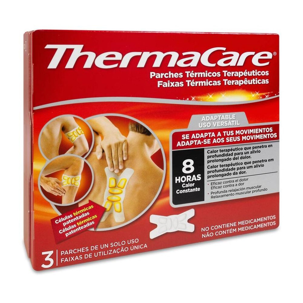 Thermacare Adaptable Parches Térmicos, 3 Unidades 2