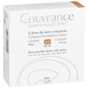 Couvrance Maquillaje Crema Compacta Confort Piel Seca Miel 9,5 Gr
