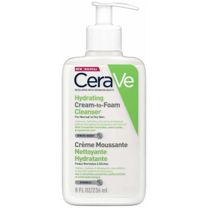 Hydrating Cream-To-Foam Cleanser For Normal To Dry Skin 236 Ml
