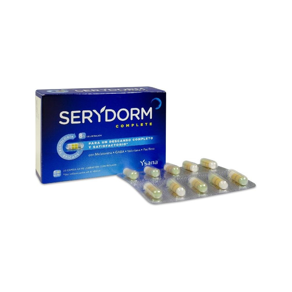Ysana Serydorm Complete Suplemento Para El Jet Lag En Cápsulas