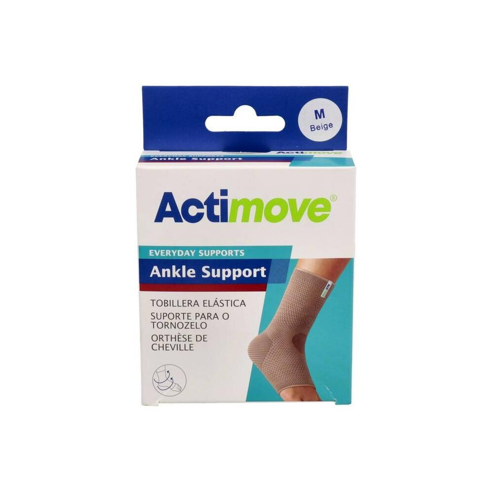 Actimove Tobillera Elástica Talla M, 1 Unidad