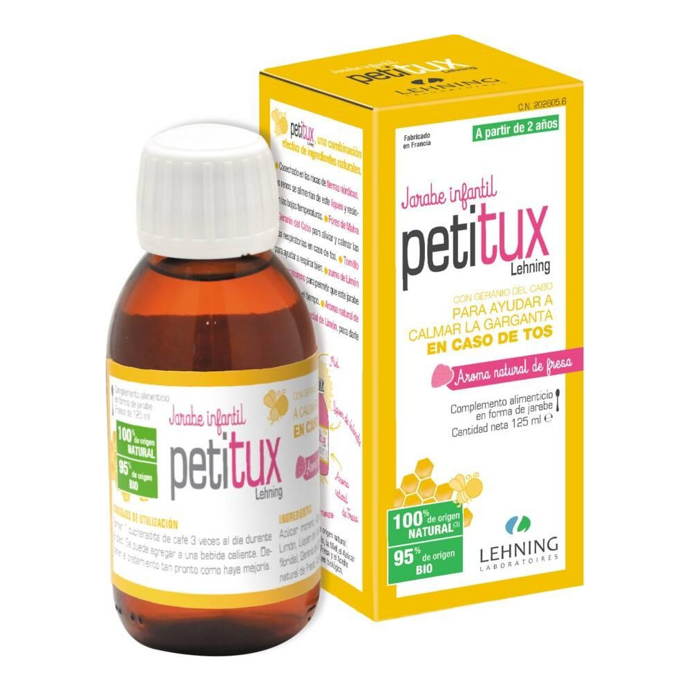 Petitux Jarabe Infantil Frasco, 125 Ml