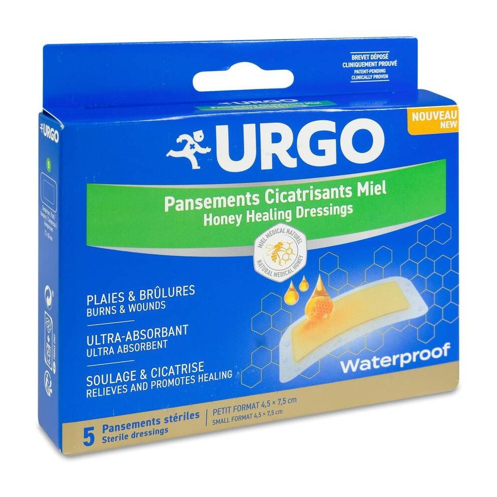 Urgo Apositos Miel Cicatrizante 5Apositos