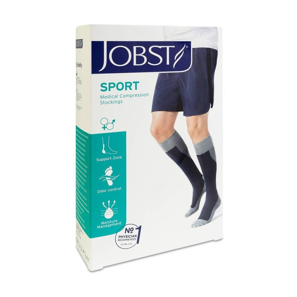 Jobst Calcetín Sport Ccl2 Negro Negro Talla L 1 Par