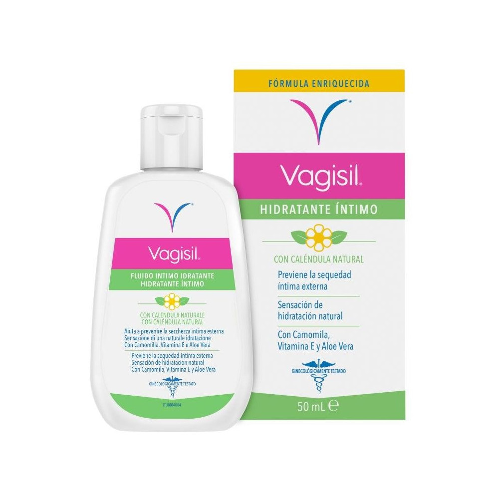 Vagisil Hidratante Íntimo Con Camomila Y Aloe Vera, 50 Ml