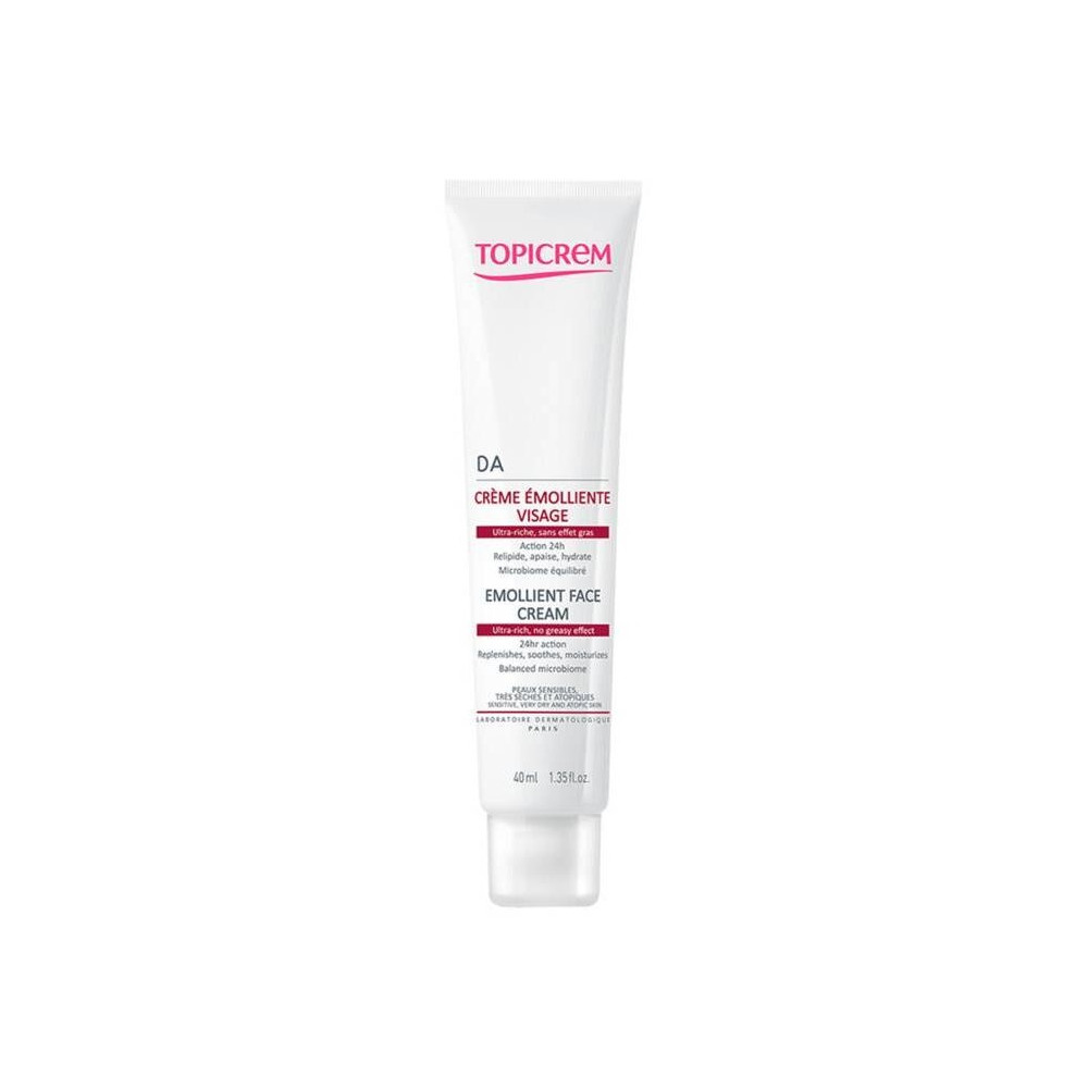 Topicrem Da Crema Emolliente Visage 40 Ml