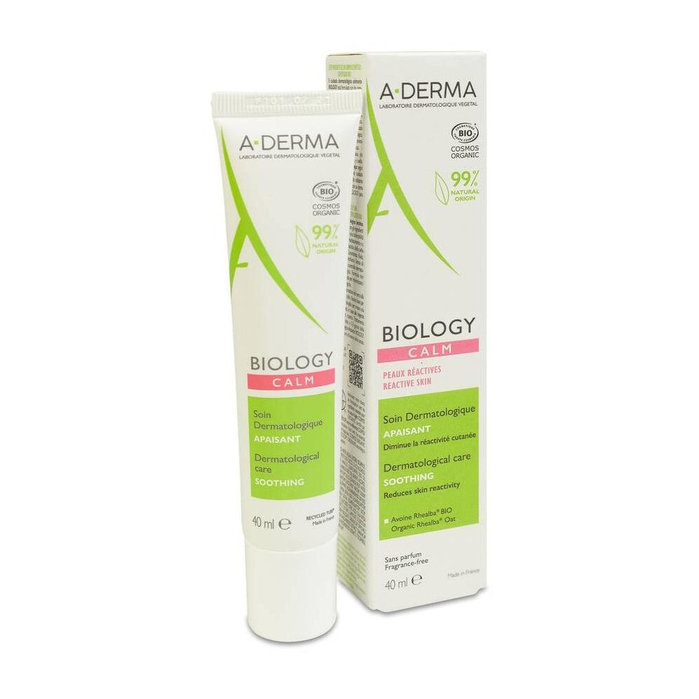 A-Derma Biology Calm Cuidado Dermatológico Calmante 40Ml